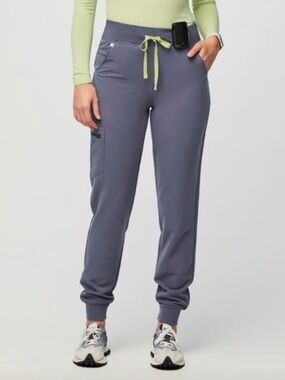 Women's Figs High Waisted Zamora jogger in Space navy - Small tall